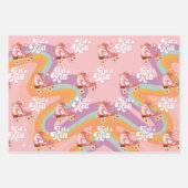 Feuille De Papier Cadeau Fête du roller retro (Devant 2)