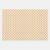 Feuille De Papier Cadeau Fête du tournesol (Devant 3)