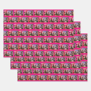 Feuille De Papier Cadeau Fête jusqu'à ce que les vaches rentrent chez elles