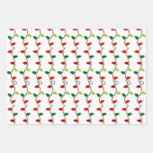 Feuille De Papier Cadeau Fêtes de Noël (Devant 2)