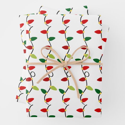 Feuille De Papier Cadeau Fêtes de Noël (En situation)