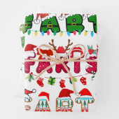 Feuille De Papier Cadeau Fêtes de Noël (En situation)