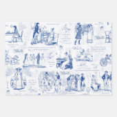 Feuille De Papier Cadeau Fierté et préjugé Citations de toile rouge noir (Devant 2)