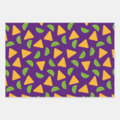 Feuille De Papier Cadeau Fiesta Mexican Food (Devant 3)