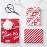 Feuille De Papier Cadeau Fifty & Fabulous - Fun Red 50th Birthday<br><div class="desc">NewParkLane - Fun 50e anniversaire d'emballage feuilles de papier, avec la citation "Fifty & Fabulous" dans une amusante typographie de script, et un motif rayé rouge et blanc. Un design simple mais élégant pour un bain de 50 ans ! Découvrez cette collection d'anniversaire de jalon pour les articles correspondants, comme...</div>