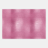 Feuille De Papier Cadeau Fille animal rose (Devant 2)