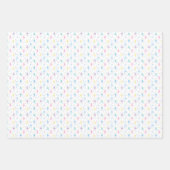 Feuille De Papier Cadeau Fille Ballerina Danseuse - Motif de ballet (Devant)