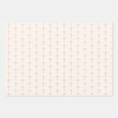 Feuille De Papier Cadeau Fille Communion priant (Devant 3)