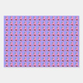 Feuille De Papier Cadeau Fille fille Casquette Anniversaire (Devant)