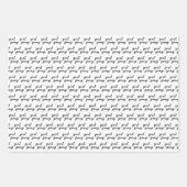 Feuille De Papier Cadeau fille gang mignon moderne féministe script de puis (Devant)