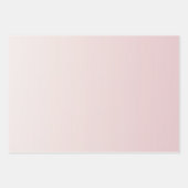 Feuille De Papier Cadeau Fille Glam Blush Pink Zebra Imprimer (Devant 3)