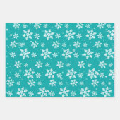 Feuille De Papier Cadeau Fille Motif Cadeau Noël (Devant 2)