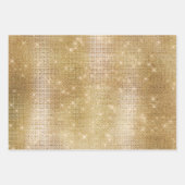 Feuille De Papier Cadeau Fille Rose Black Gold Cowgirl Cowhide (Devant 2)