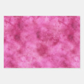 Feuille De Papier Cadeau Fille Roses d'or rose (Devant 2)