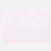 Feuille De Papier Cadeau Filles de sirènes à l'anniversaire rose (Devant 3)