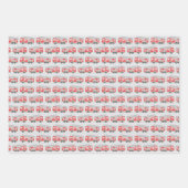 Feuille De Papier Cadeau Firefighter Fire Truck (Devant 3)