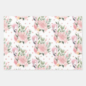 Feuille De Papier Cadeau Flamingo rose Flamingo Glamour (Devant 2)