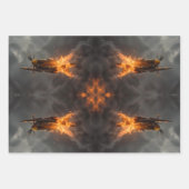 Feuille De Papier Cadeau Flammes du ciel : l'odeur d'un Spitfire (Devant 3)