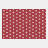 Feuille De Papier Cadeau Flammes rouges (Devant 3)