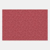 Feuille De Papier Cadeau Flammes rouges (Devant 2)