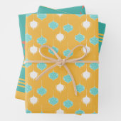 Feuille De Papier Cadeau Flat sheet wrapping paper (En situation)