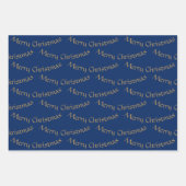 Feuille De Papier Cadeau Fléau de neige - Effet Parties scintillant (Devant 2)