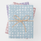 Feuille De Papier Cadeau Flèche-neige (En situation)