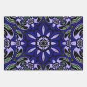 Feuille De Papier Cadeau fleur (Devant 3)