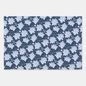 Feuille De Papier Cadeau Fleur de minuit - (Devant 2)