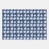 Feuille De Papier Cadeau Fleur de minuit - (Devant)