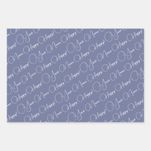 Feuille De Papier Cadeau Fleur de pomme (Devant 3)