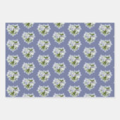 Feuille De Papier Cadeau Fleur de pomme (Devant 2)