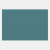 Feuille De Papier Cadeau Fleur écossaise Tartan (Devant 2)