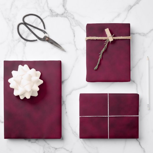 Feuille De Papier Cadeau Fleur Écrasée (Recto)