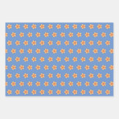 Feuille De Papier Cadeau Fleur papillon (Devant 2)