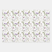 Feuille De Papier Cadeau Fleur sauvage Meadow (Devant 2)