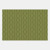 Feuille De Papier Cadeau Fleurs de Noël et fruits (Devant 3)