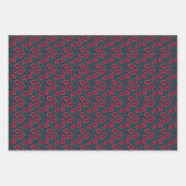 Feuille De Papier Cadeau Fleurs d'illustration florale (Devant 2)