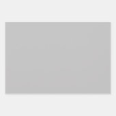 Feuille De Papier Cadeau Fleurs jaunes, blanches sur un arrière - plan de t (Devant 3)