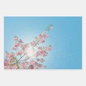 Feuille De Papier Cadeau fleurs nature soleil (Devant 2)