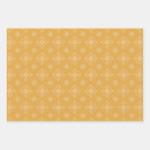 Feuille De Papier Cadeau Fleurs souples et fines (Devant)