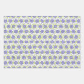 Feuille De Papier Cadeau Fleurs violettes de lilas de printemps moderne Flo (Devant)