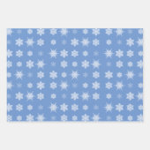 Feuille De Papier Cadeau Flocon de neige (Devant 3)
