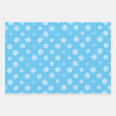 Feuille De Papier Cadeau Flocon de neige (Devant 2)