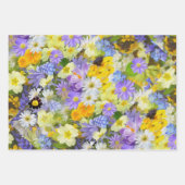 Feuille De Papier Cadeau Floral (Devant 2)