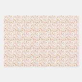 Feuille De Papier Cadeau Floral d'été coloré (Devant 3)