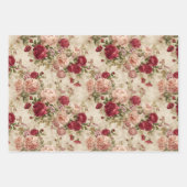 Feuille De Papier Cadeau Floral Fushion (Devant 2)