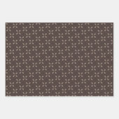 Feuille De Papier Cadeau Floral geometry (Devant 3)