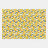 Feuille De Papier Cadeau Floral Medley (Devant)