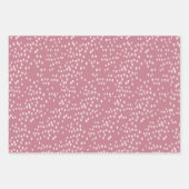 Feuille De Papier Cadeau Floral Printemps Anniversaire de mariage (Devant 2)